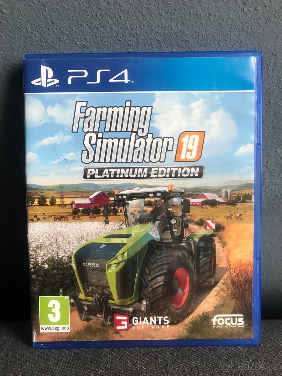 PS4 hra - Farming Simulator 19 - Platinum Edition