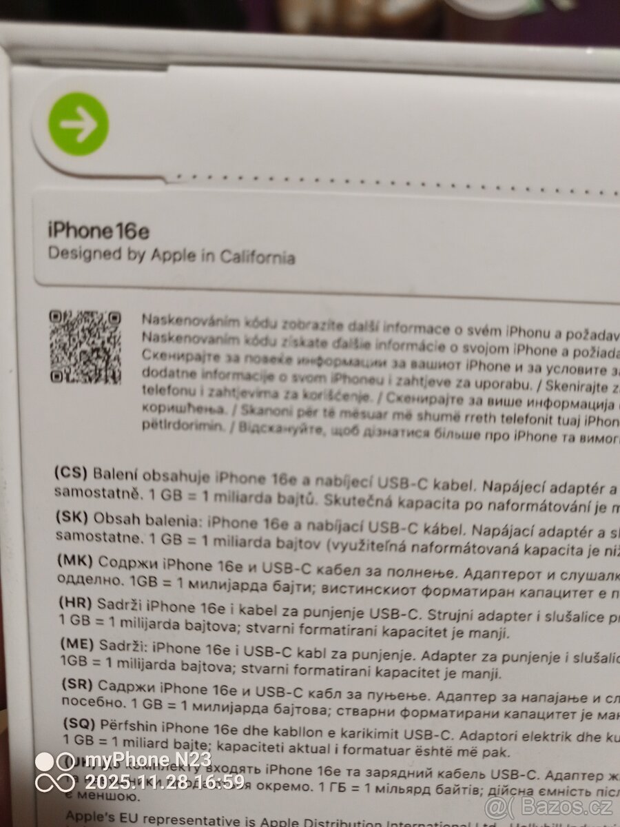 Nový nerozbalený Záruka od T-Mobile