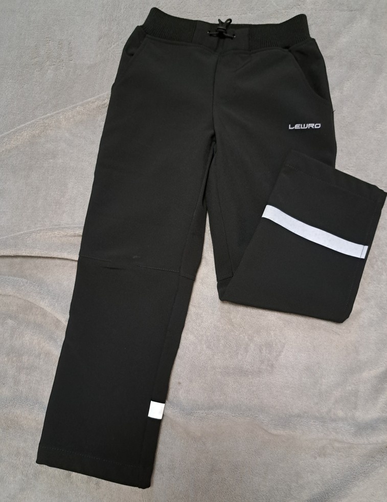 Softshellové kalhoty LEWRO 116/122