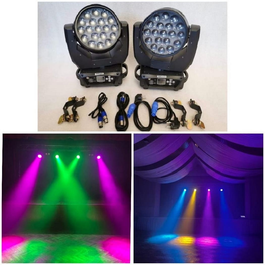 Led wash 19x15w rotačná hlava SHEHDS