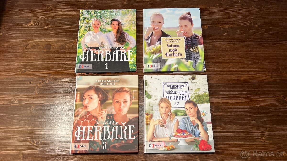 Knihy z edice Vaříme podle Herbáře