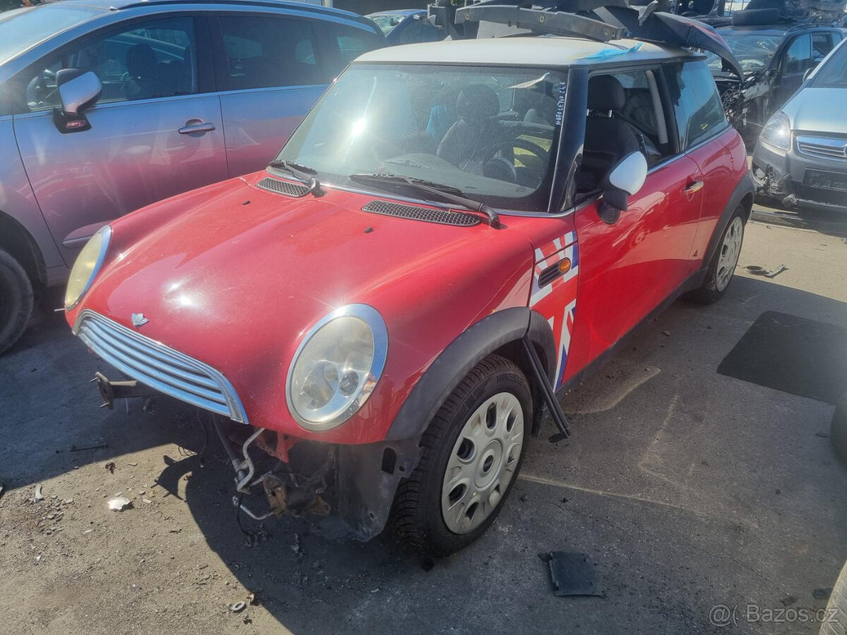 Mini Cooper RC31 1.6 ( W10B16A ) 85kW r.2003 červená
