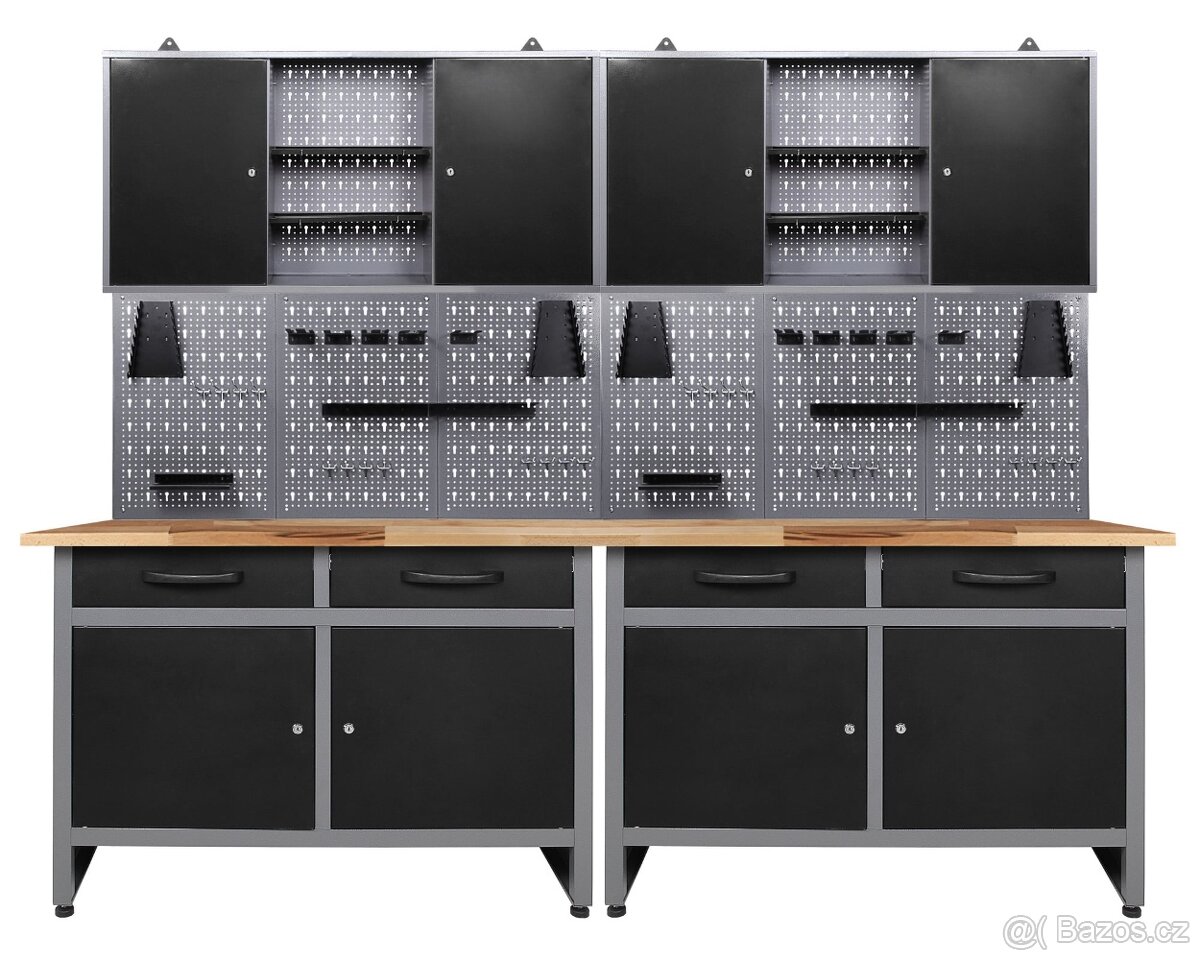 Dílenský ponk pracovní stůl 240 cm