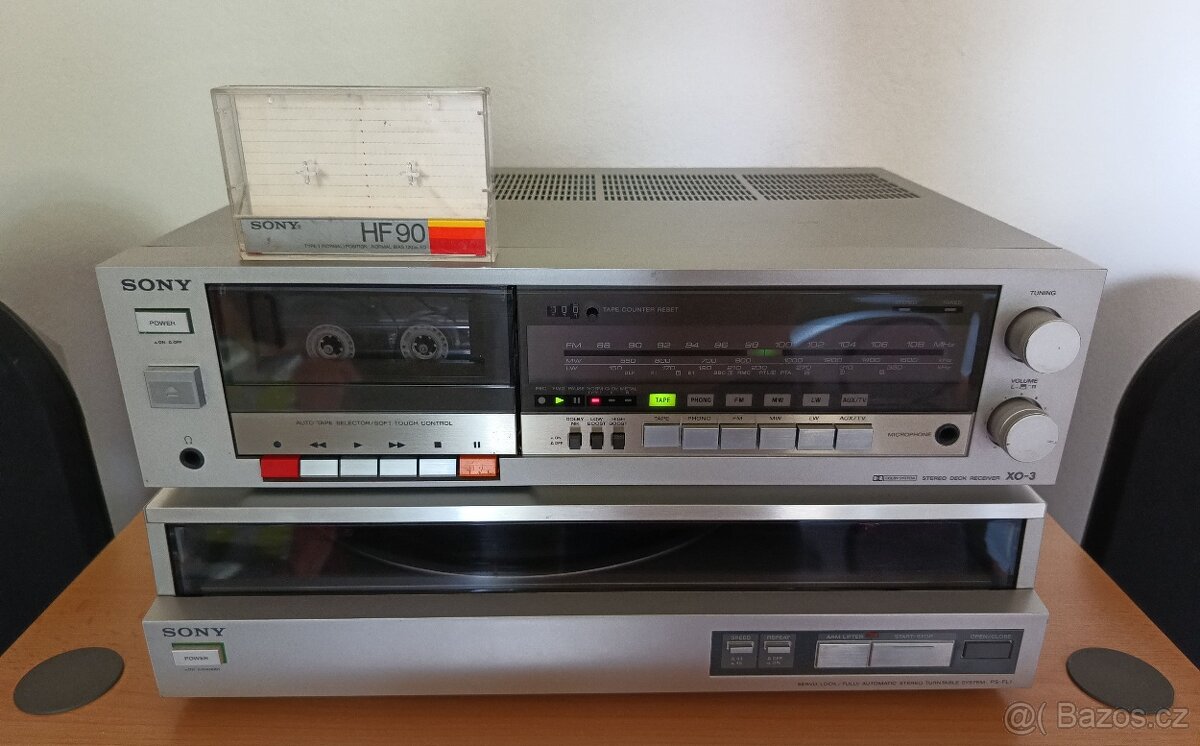 SONY PS FL1 turntable + XO-3