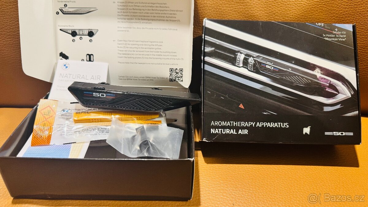 Vůně do auta Natural Air BMW edice 50 let M
