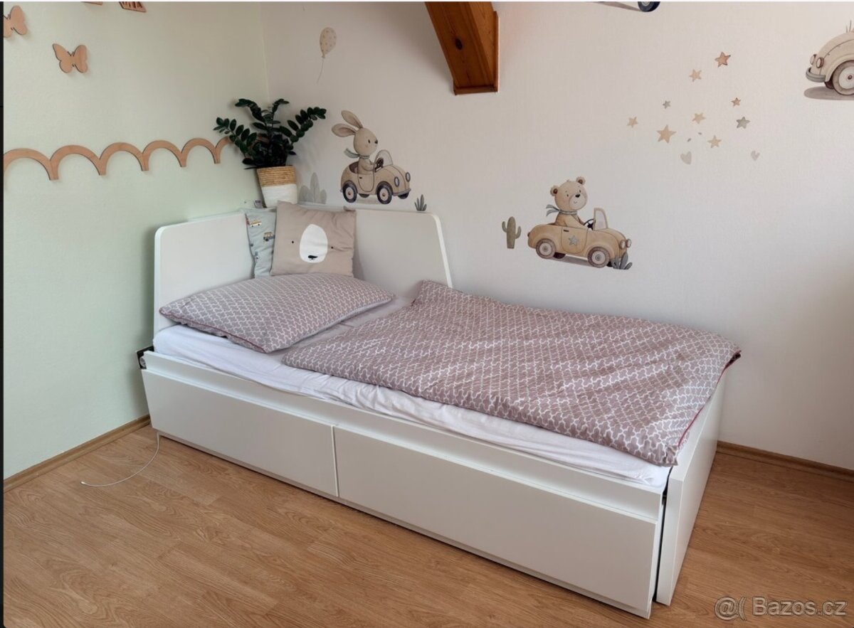 Rozkladaci postel ikea flekke