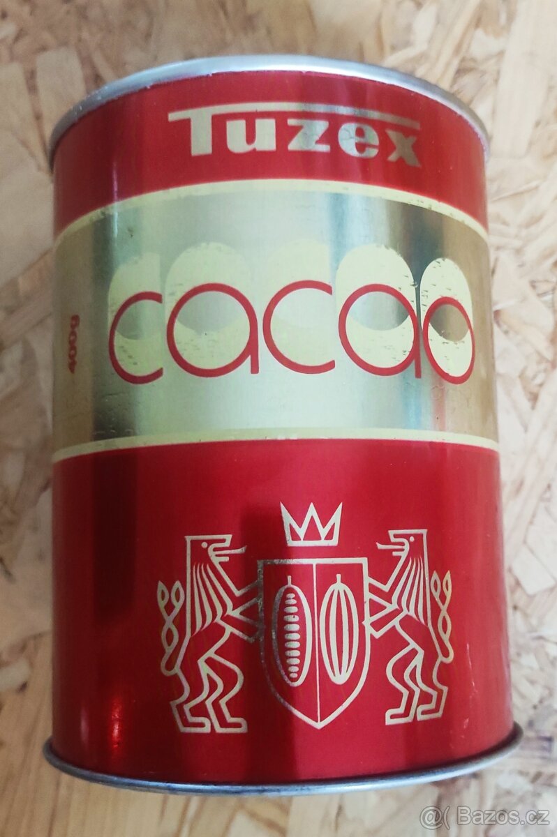 Plechovka Cacao Tuzex 400g - neotevřená