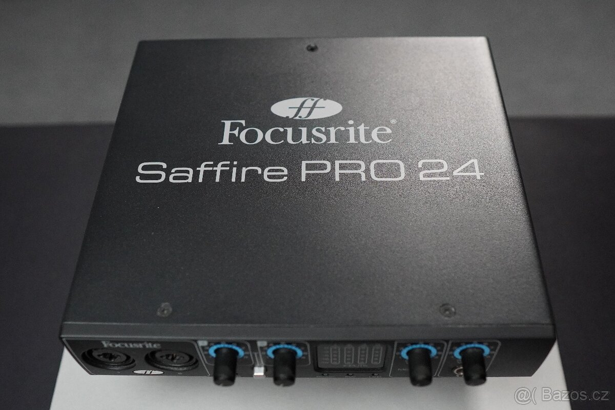 FOCUSRITE Saffire PRO 24 - zvukovka - rychlé jednání sleva