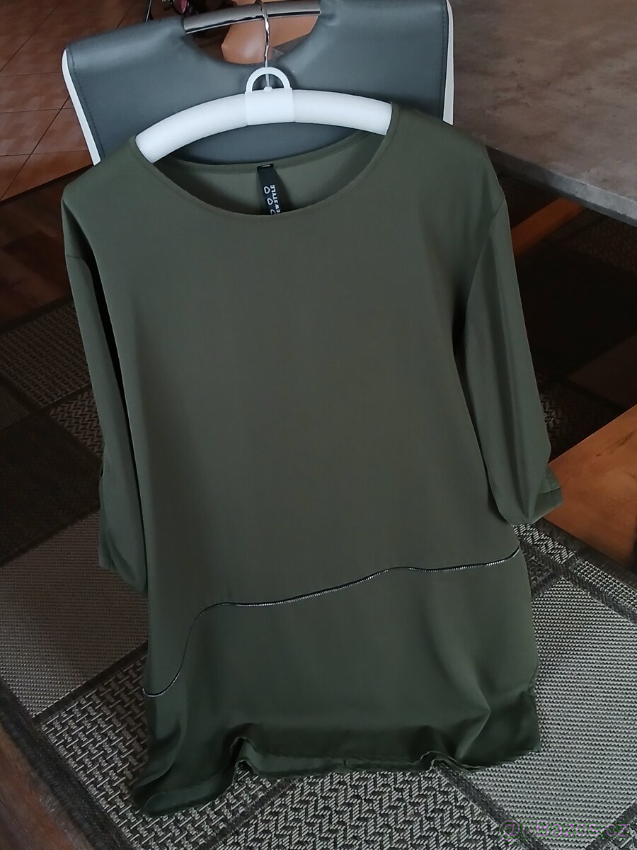 Khaki top New Style vel.44