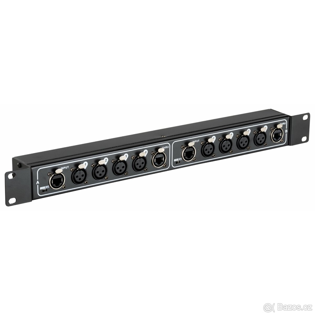 2 x 4 kanálový stage box a splitter