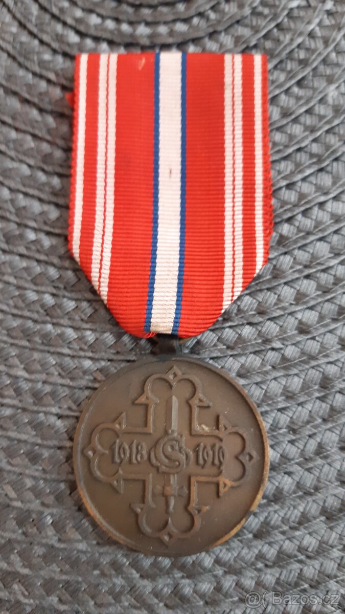 PAMĚTNÍ ODZNAK PRO DOBROVOLCE Z LET 1918 - 1919