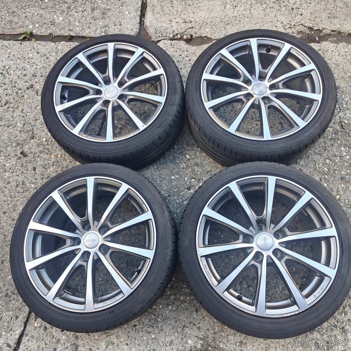 Hliníkové disky Brock B32 5X112 7,5X18 ET49