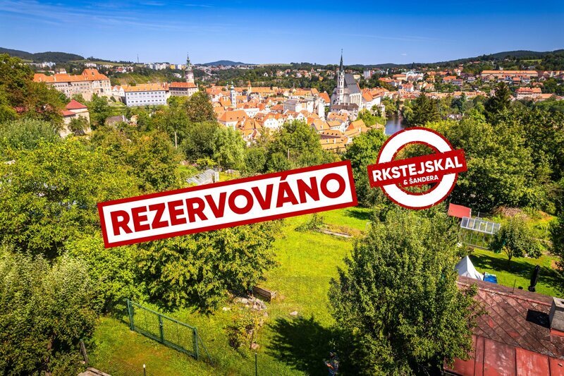 Prodej prostorné, zahrady s výhledem na historické centrum m