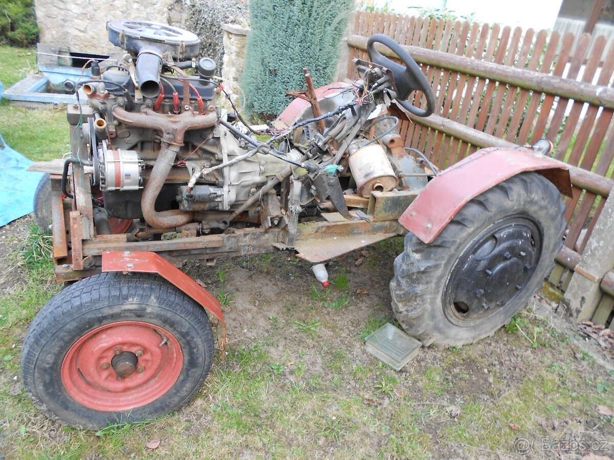 Malotraktor domácí výroby