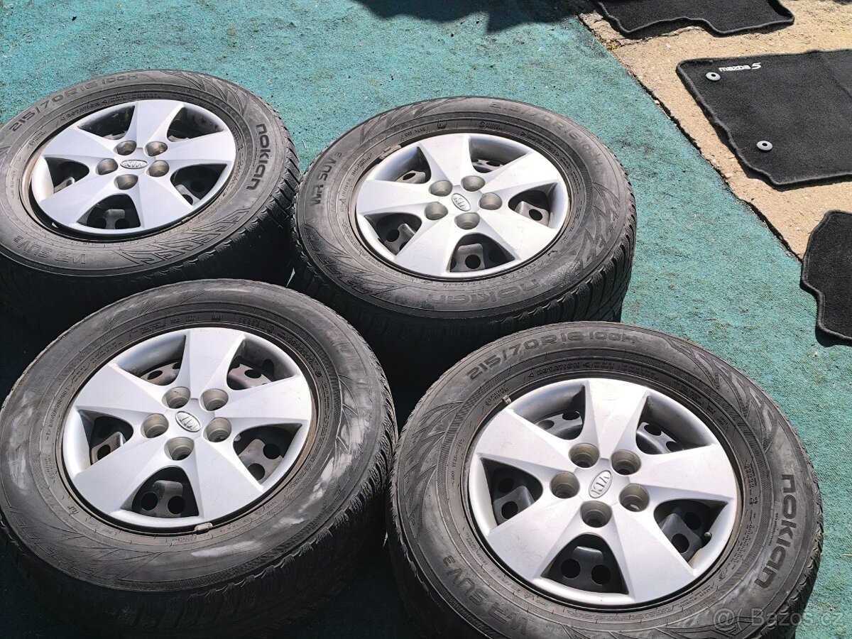 Kola 16" 5x114,3, Kia, Hyundai, Nissan, Mazda, Honda,Dacia