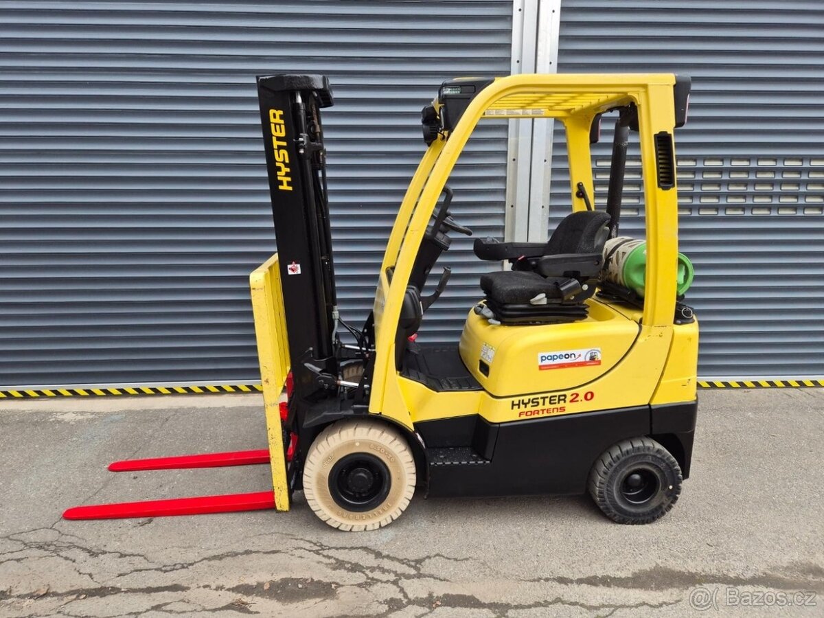 Použitý vysokozdvižný vozík Hyster 2t LPG