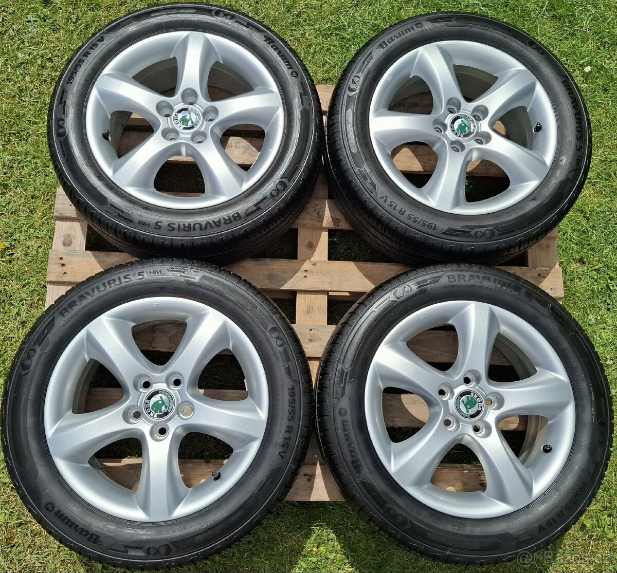 290 Alu Škoda Fabia II / Roomster 195/55/15
