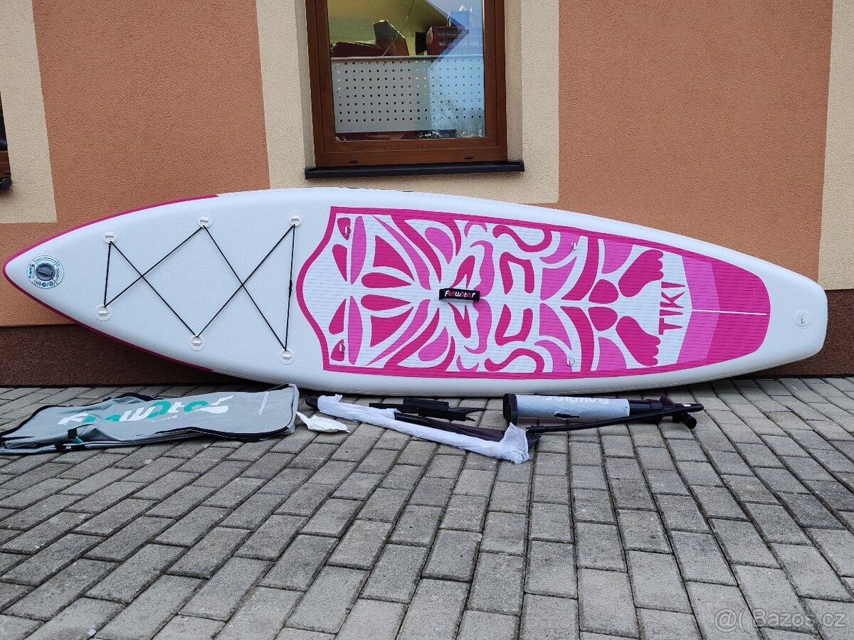 Paddleboard, iSUP, surf PINk 320 cm nosnost 150 kg