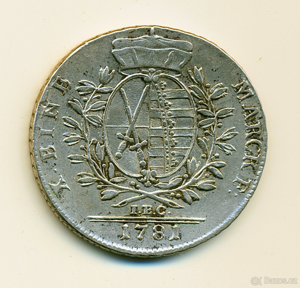 SASKO, 1 tolar 1781, Fridrich August