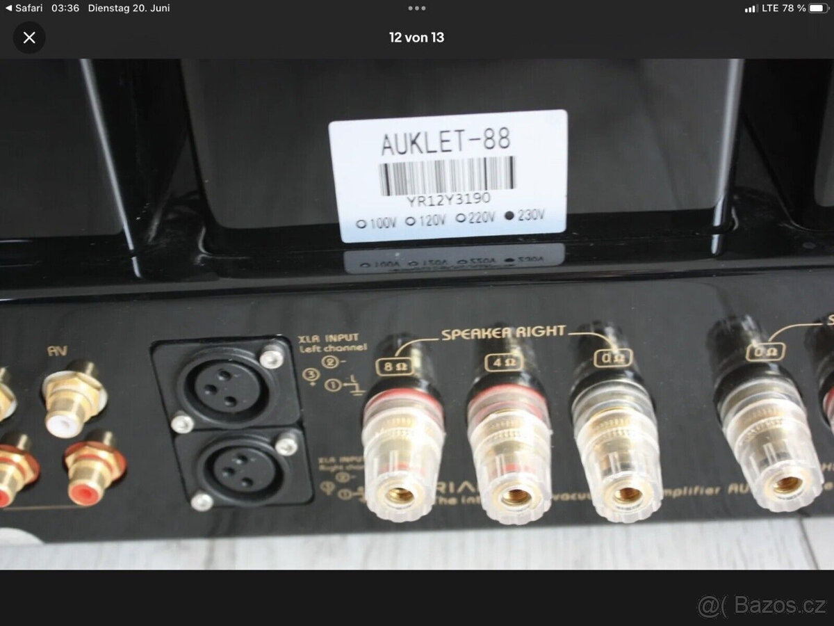 Elektronkový zesilovač Yarland Audio Ariand Auklet 88