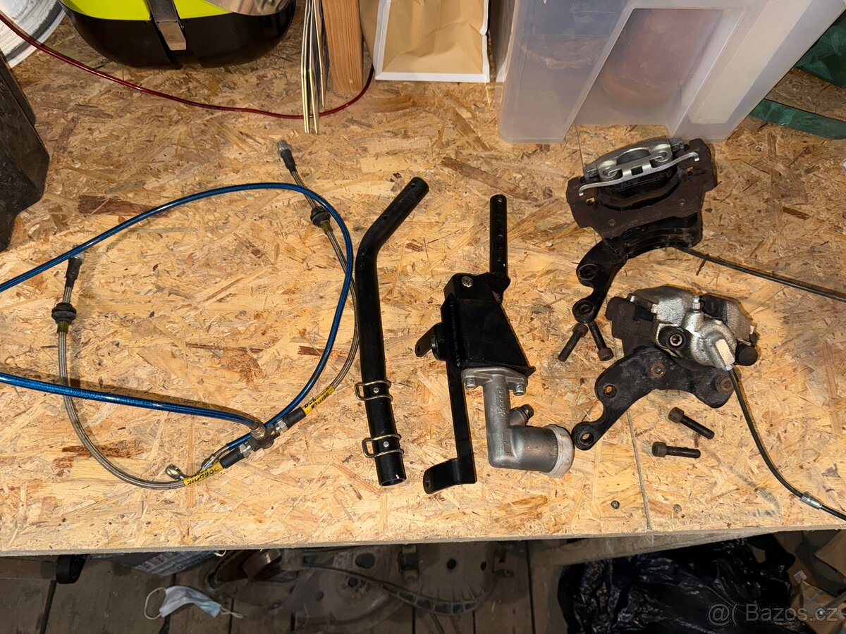 Set hydraulické ručky/druhé brzdiče pro BMW e36
