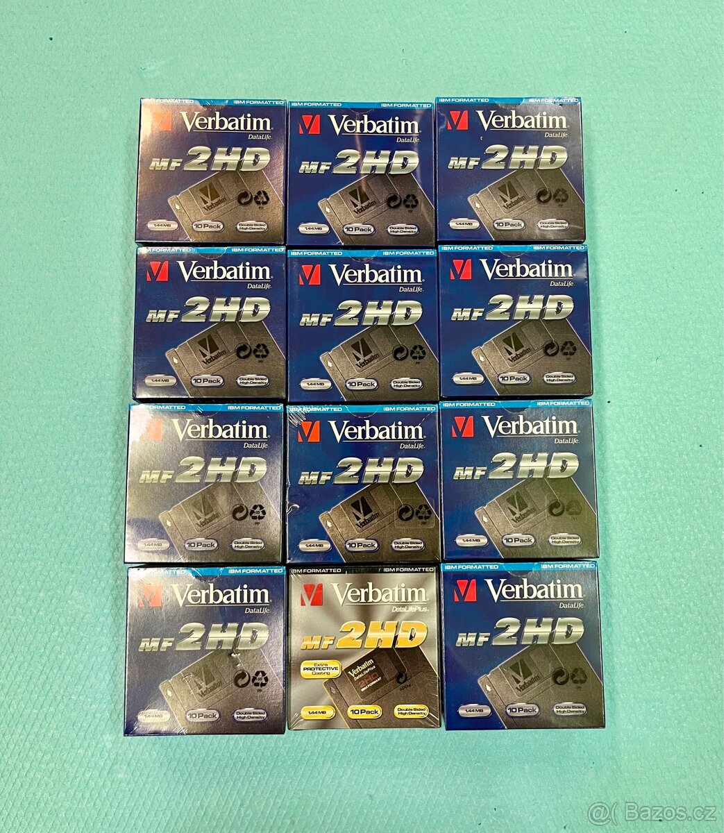 Verbatim DataLife MF2HD 3,5” Nove 12 krabiček
