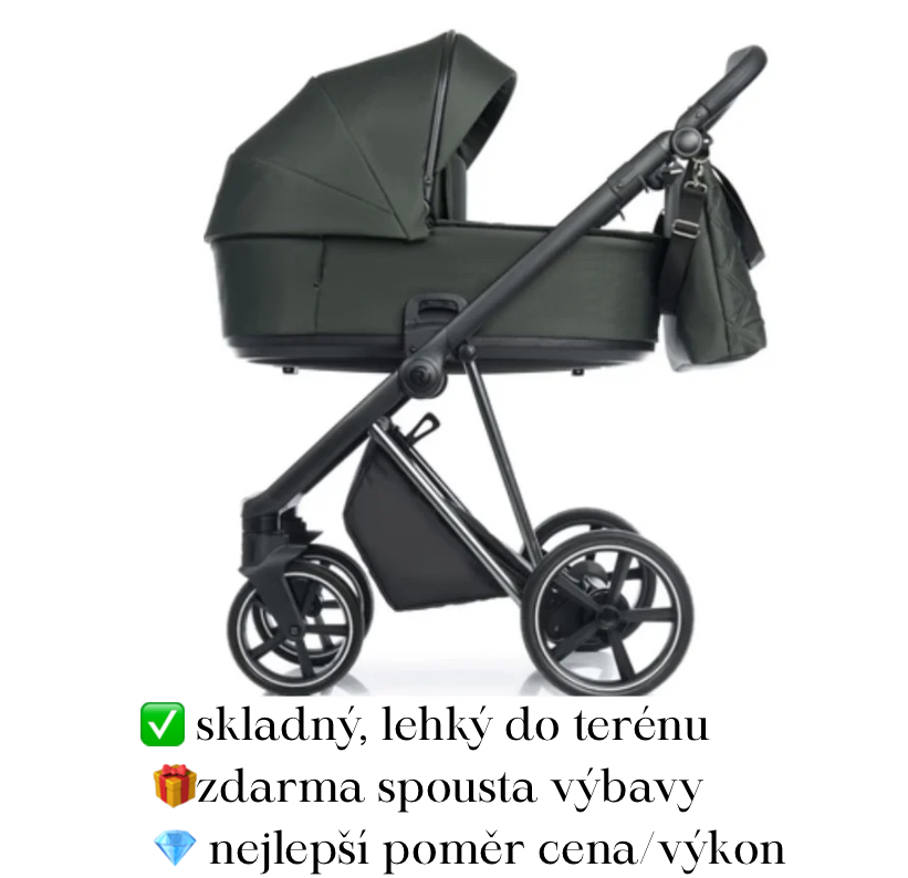 Kočárek roan ivi dvojkombinace