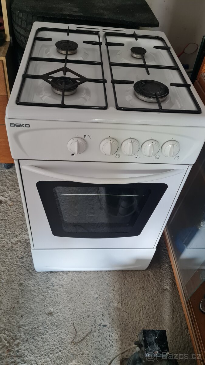 Kombinovaný sporák Beko