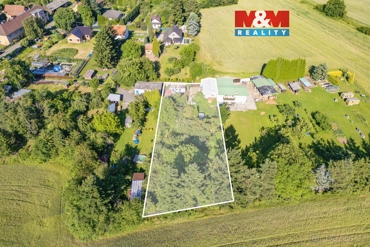 Prodej pozemku k bydlení, 1580 m², Lubná