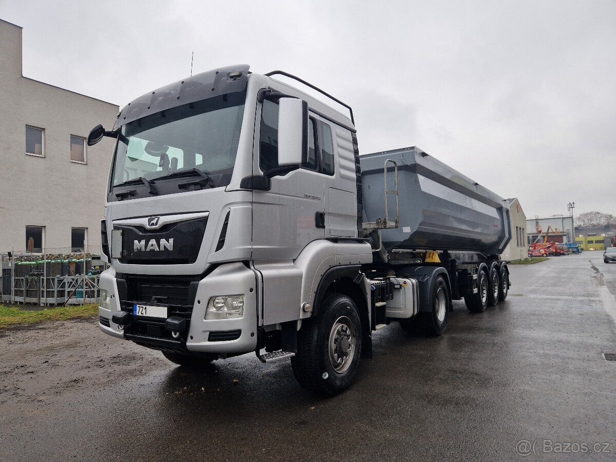 MAN TGS 18.510 4x4 4x2 Tahač + Hydraulika – EURO 6