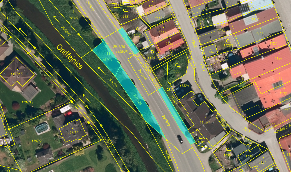 Prodej pozemků v Brušperku - 526 m2