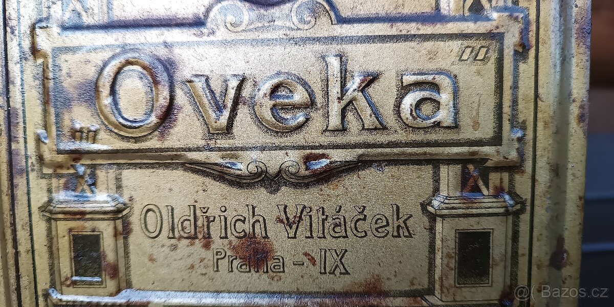 OVEKA - velká plechovka na žitnou kávu