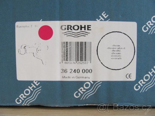 Grohe Europlus E Infračervená elektronická baterie.