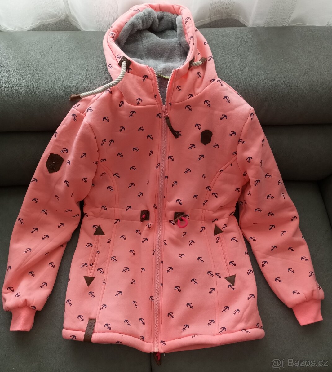 Teplá mikina a bunda 3XL