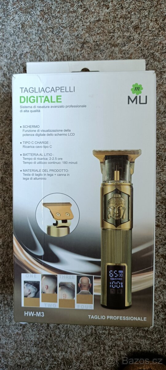 Zastřihovač vlasů a vousů HW-M3