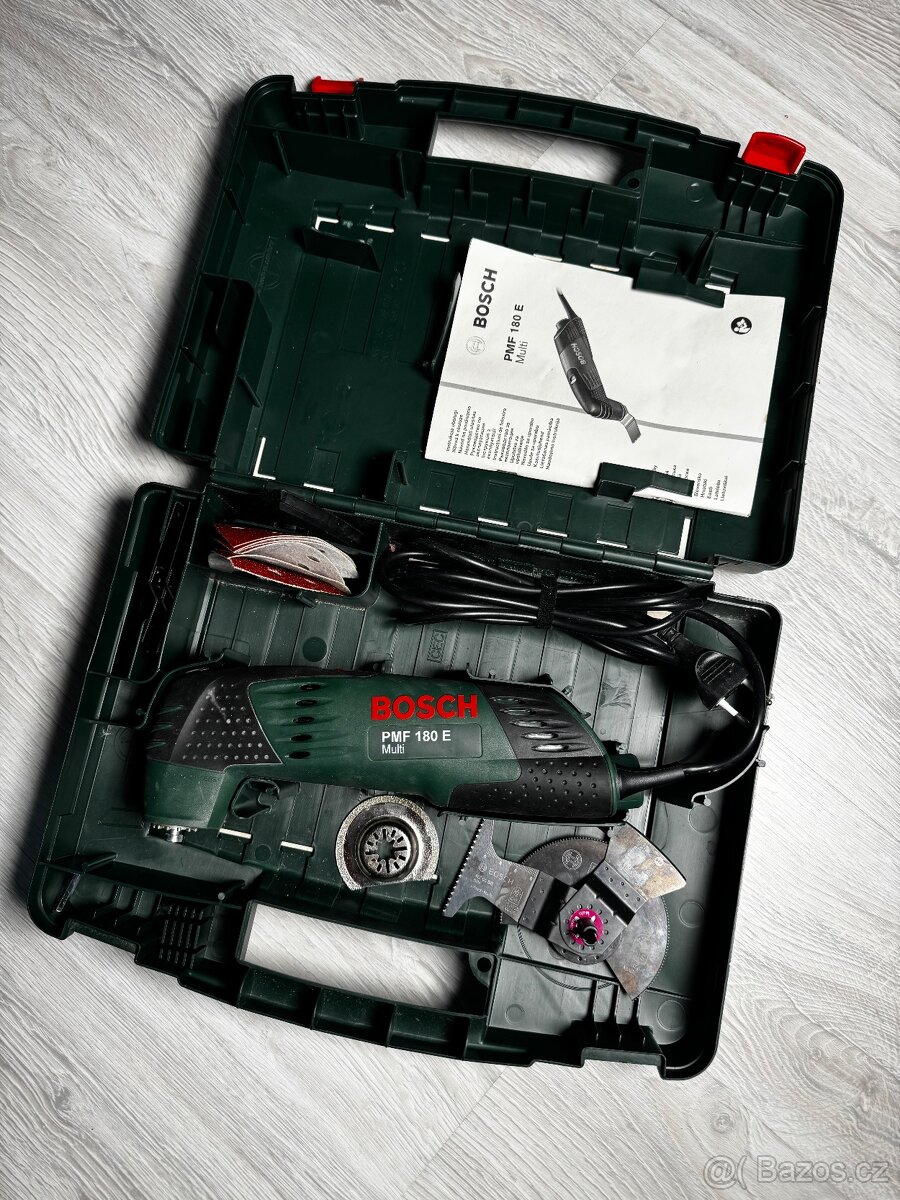 Bosch PMF 180 E – multifunkční nářadí + příslušenství