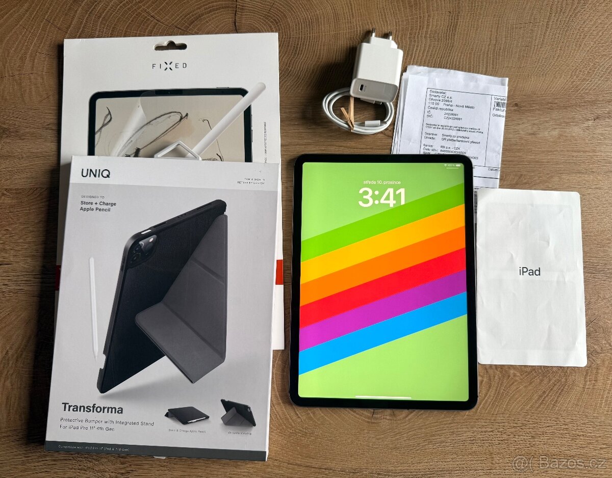 Apple iPAD PRO 11’ 2 gen. 128gb černý + SIM, ZÁRUKA