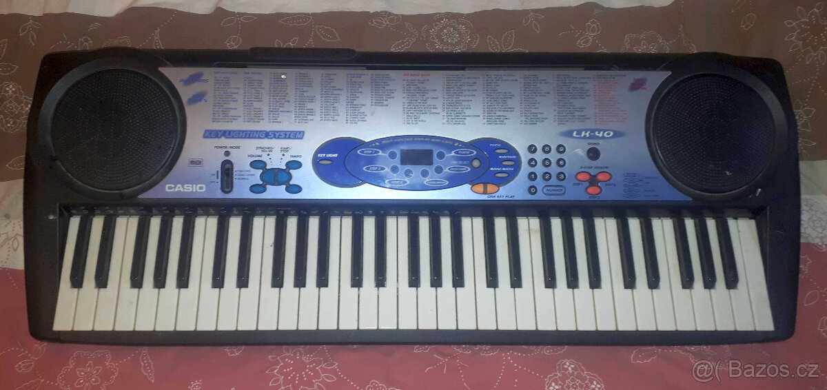 Klávesy Casio LK-40 učící