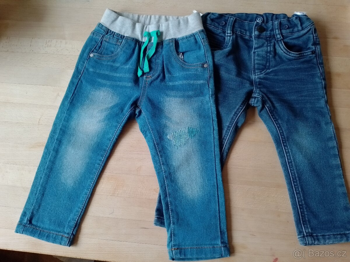 Džínky pro chlapečka vel. 86