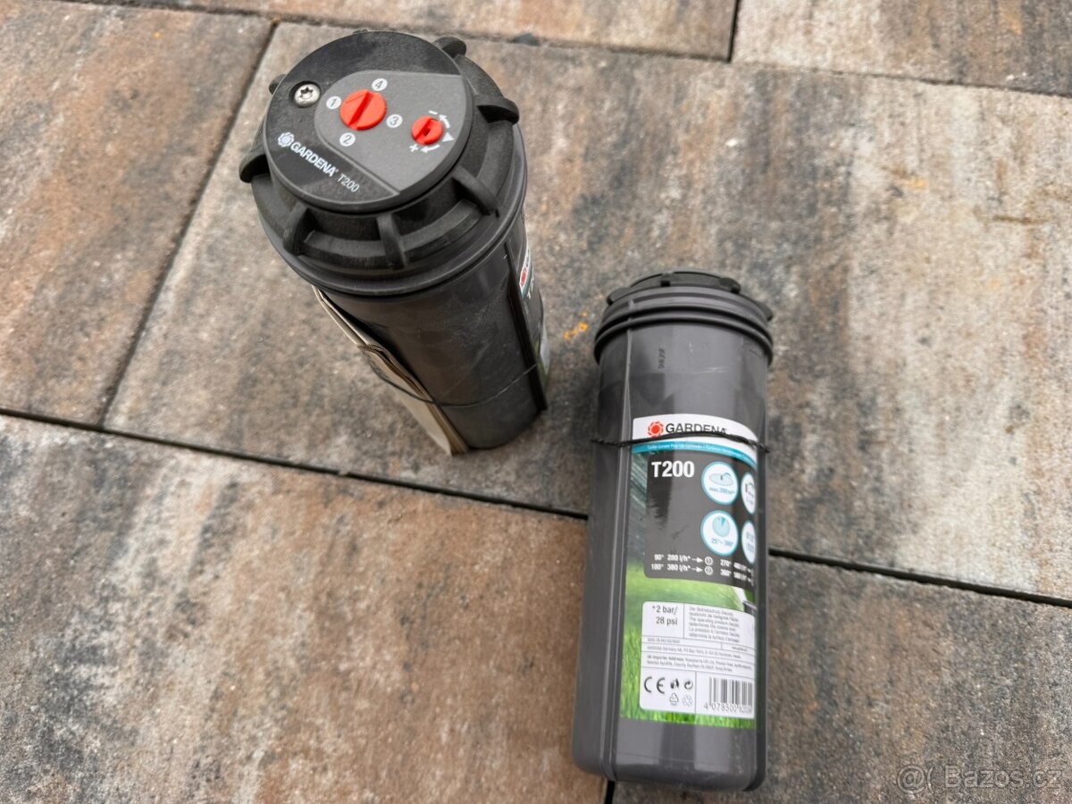 2ks Gardena roztřikovač T 200