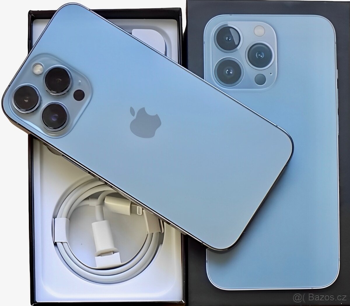 iPhone 13 Pro Max Sierra Blue BATERIE 100% TOP