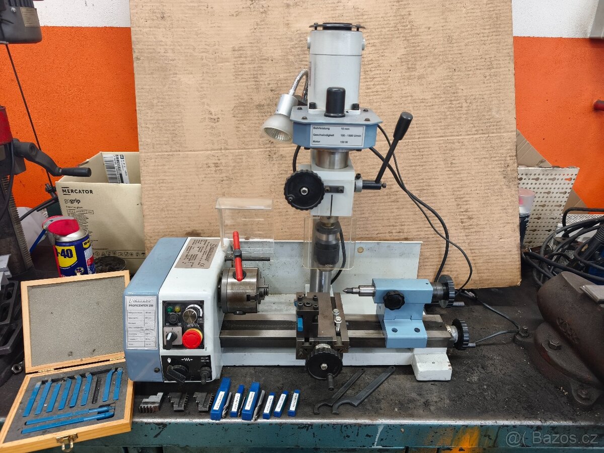 Kombinovaný stolní soustruh