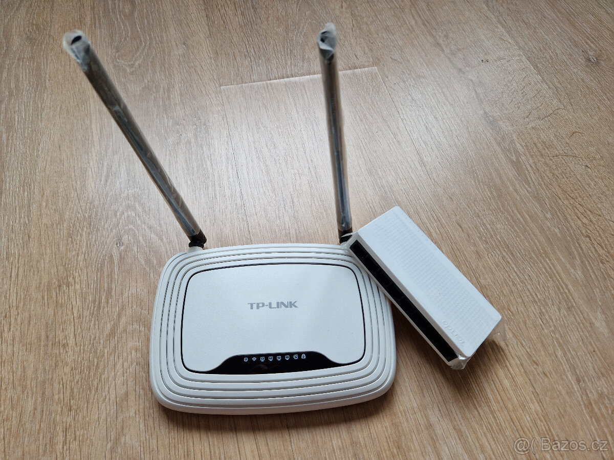 Wi-Fi router TP-Link + switch Tenda