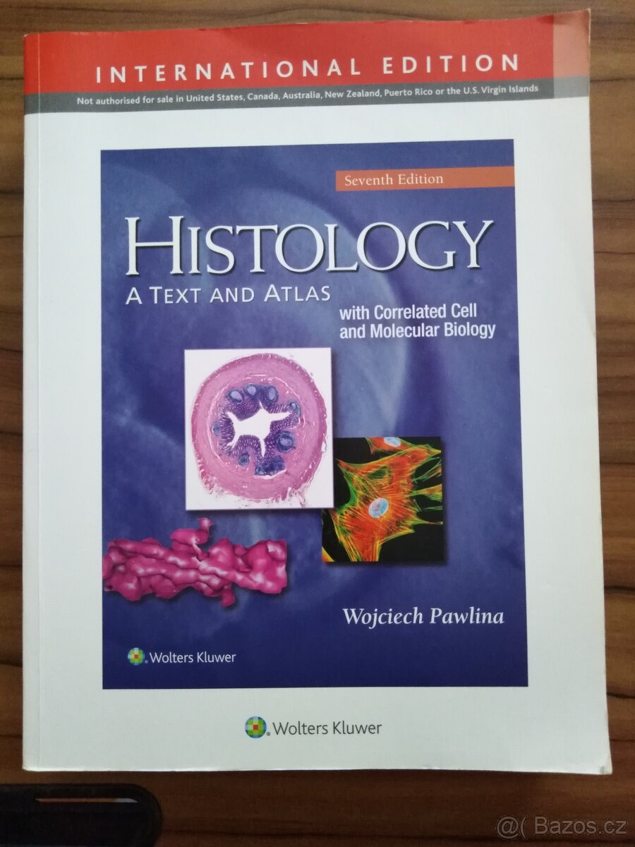 Kniha histologie v angličtině/ Histology english
