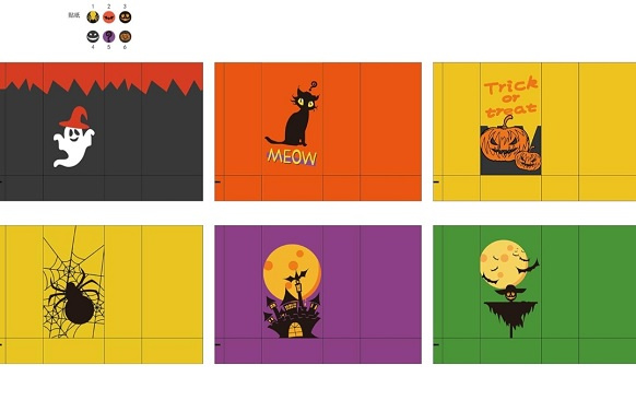 Papírové sáčky 60 ks motiv Halloween NOVÉ - Frýdlant