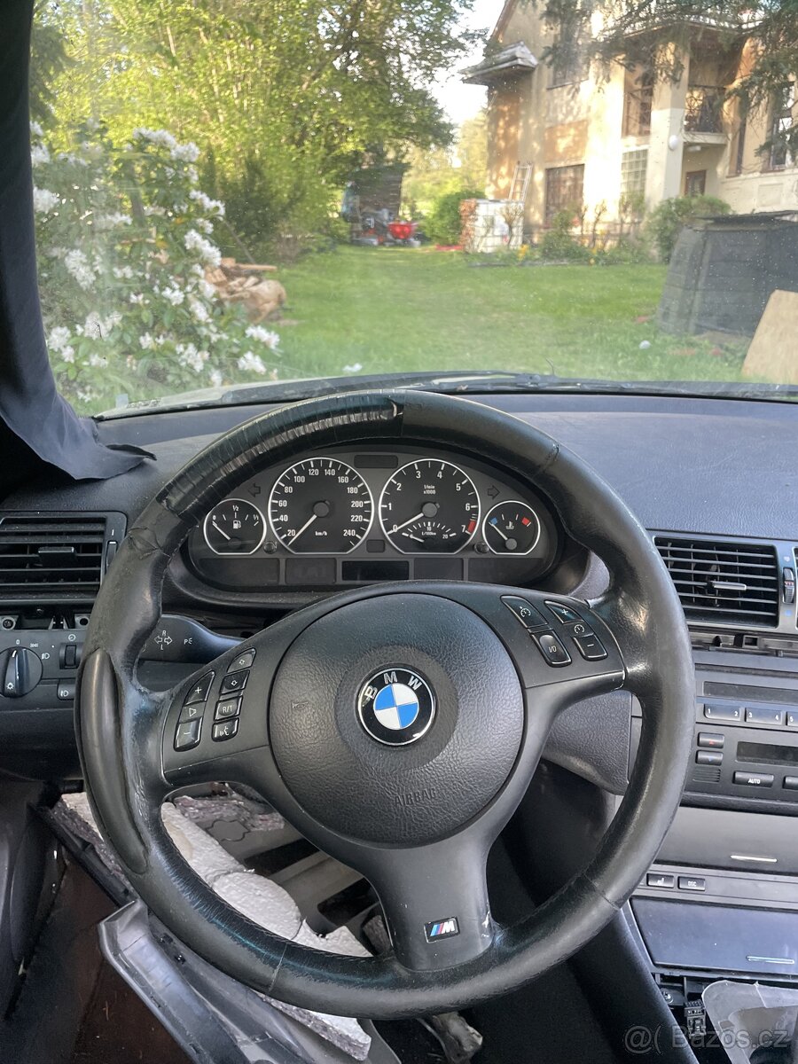 Multifunkční volant BMW e46 s Airbagem