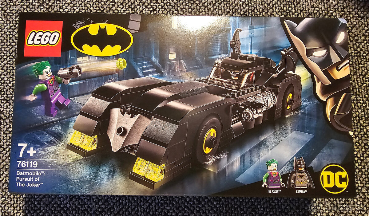 Nové, originál zabalené LEGO 76119 Super Heroes Batmobile