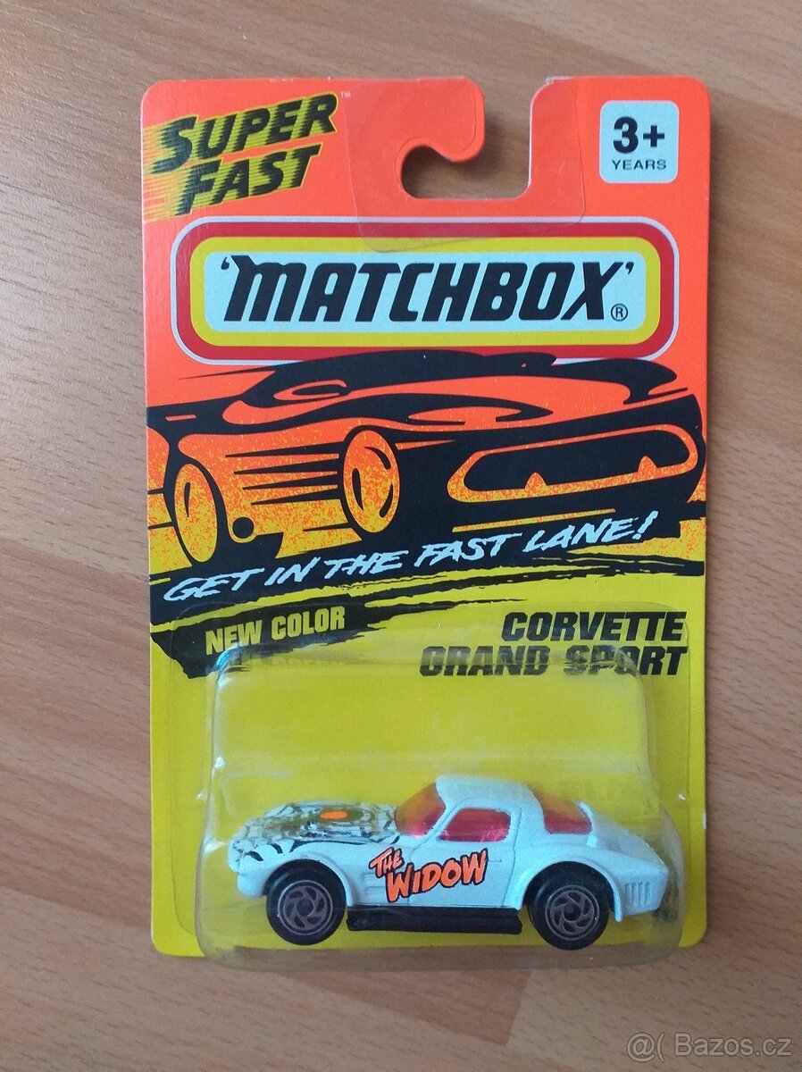 matchbox Corvette různé varianty a