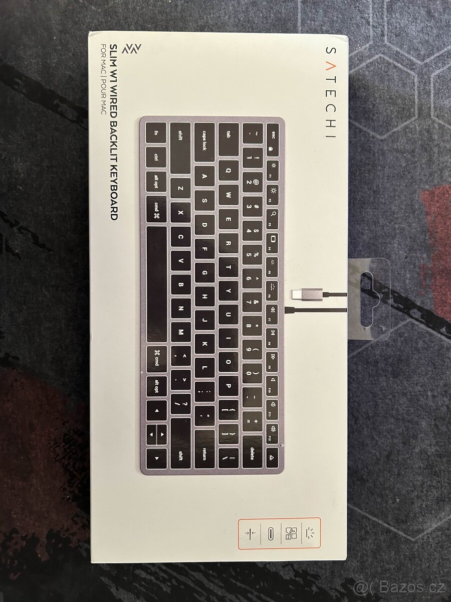 Satechi Slim W1 USB-C klávesnice
