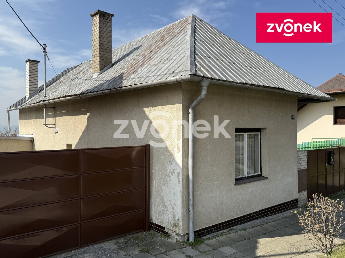 Menší RD Přílepy u Holešova s hezkým pozemkem, pěkné a kl...
